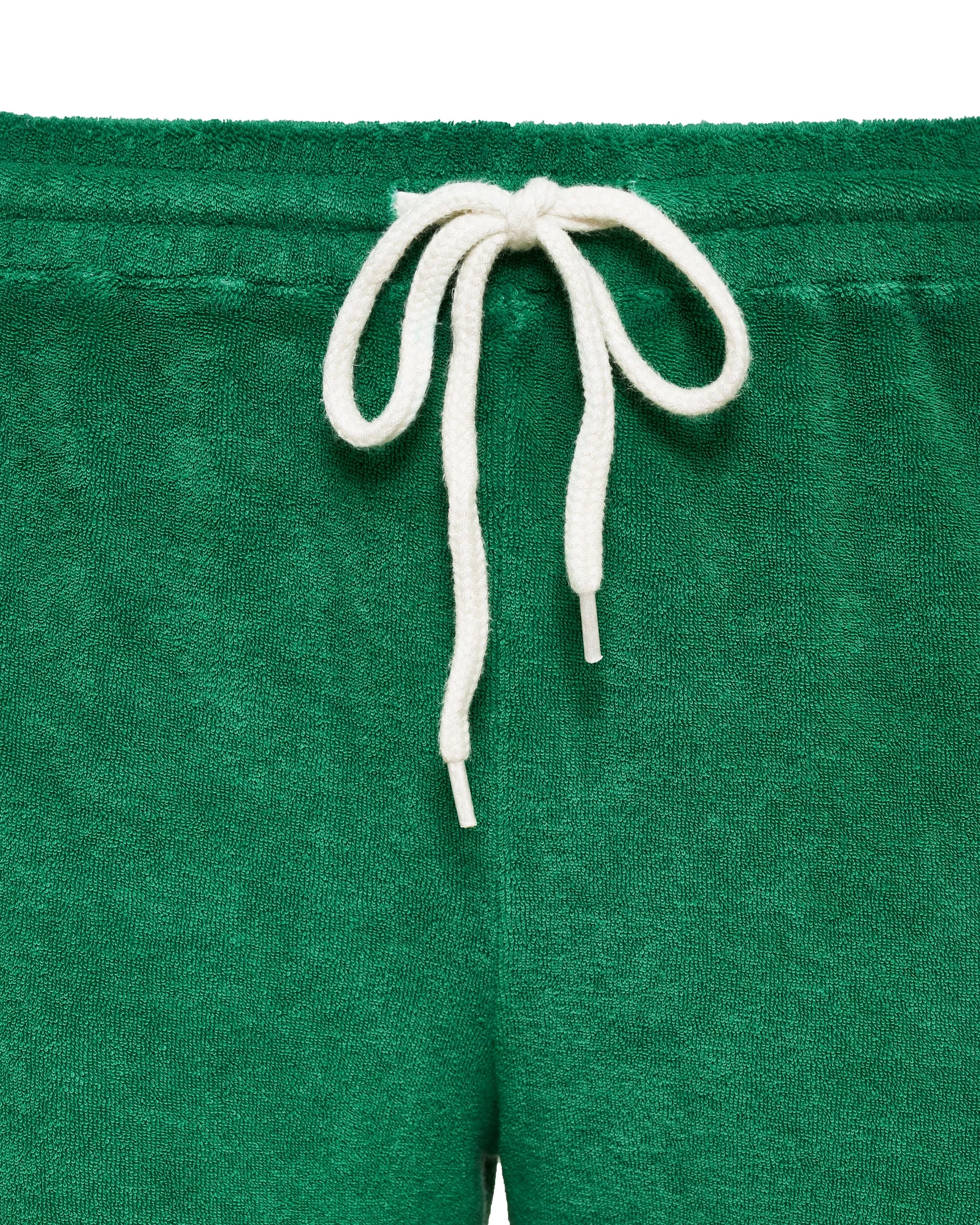 Breathable Terry Cloth Crop Pant