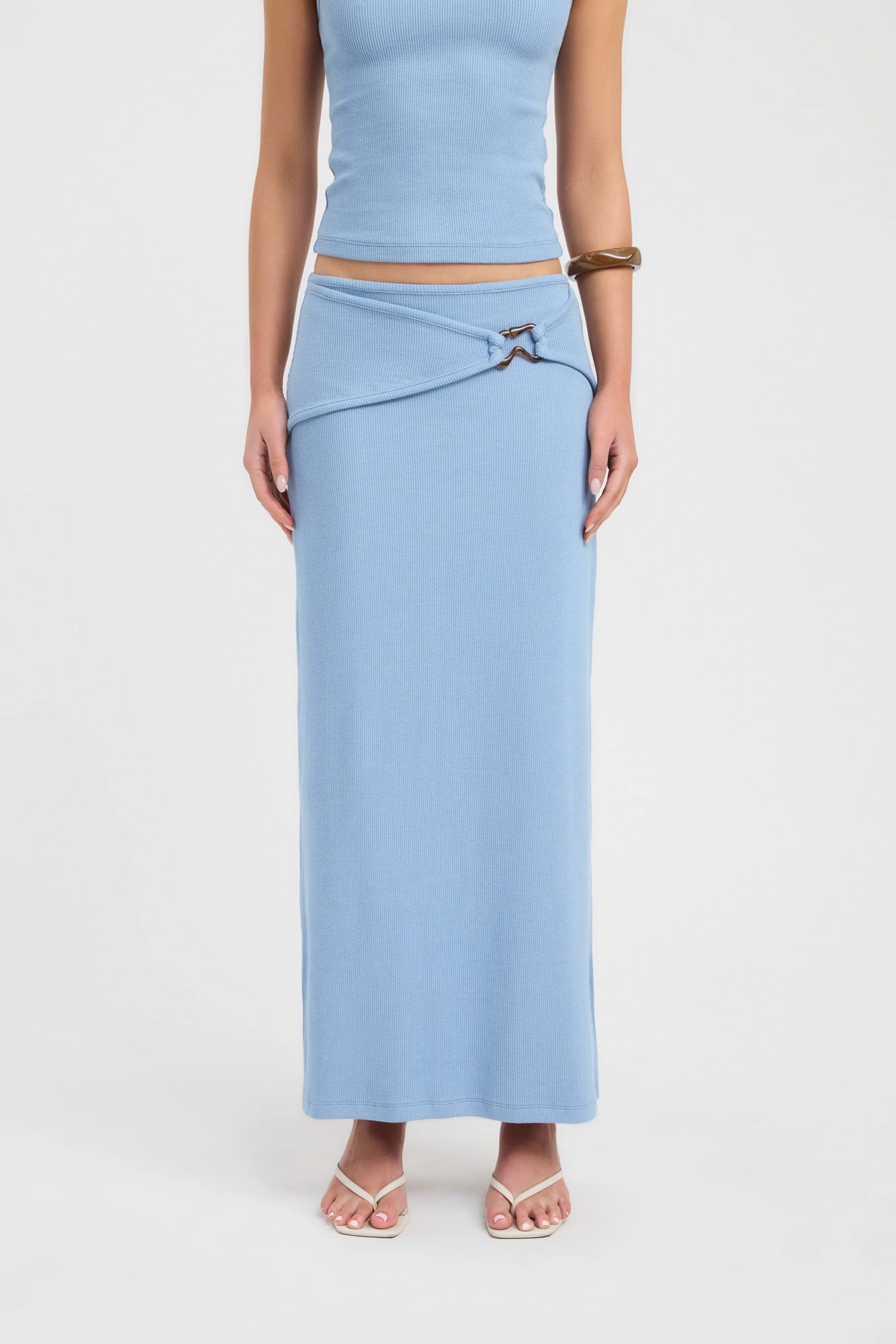 Breathable fabric Casper Maxi Skirt