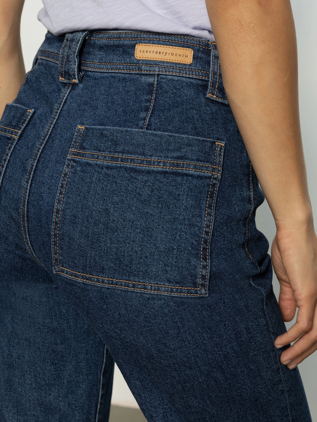 Breathable Luna Cuffed Standard Rise Jeans Solstice