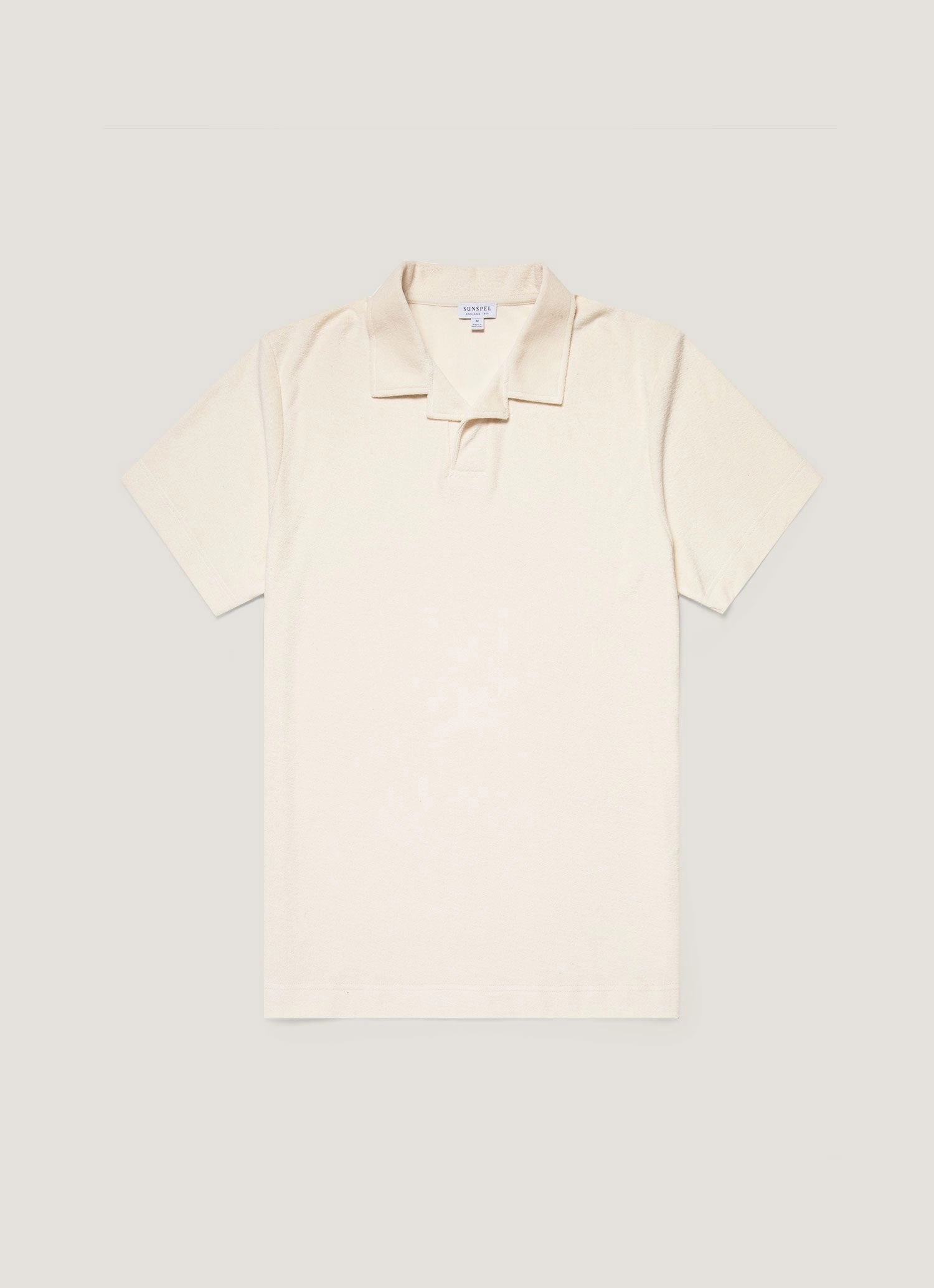 Stylish Aura Outdoor Wear Men's Undyed Towelling Polo Shirt in Undyed