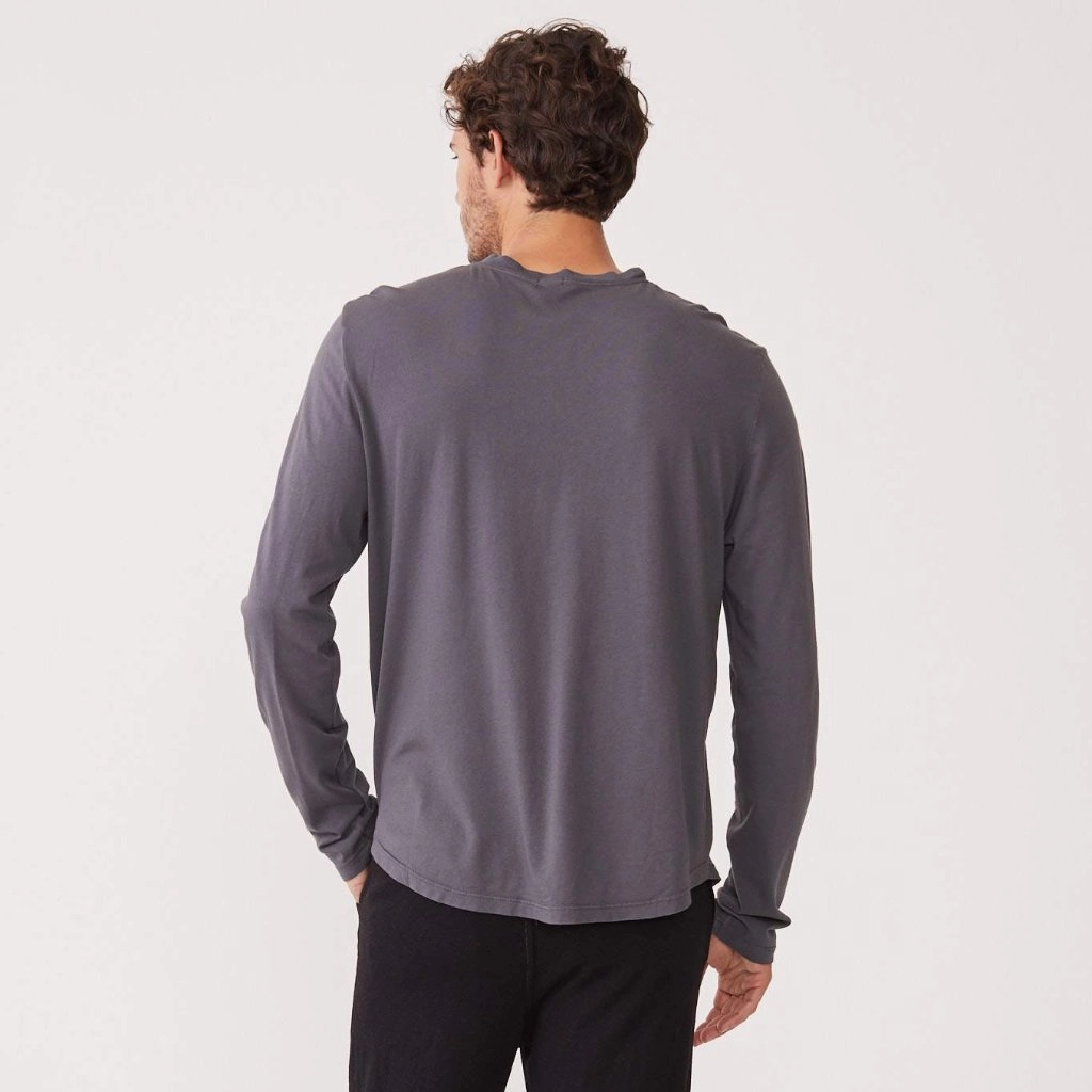 Breathable Style Long Sleeve Henley