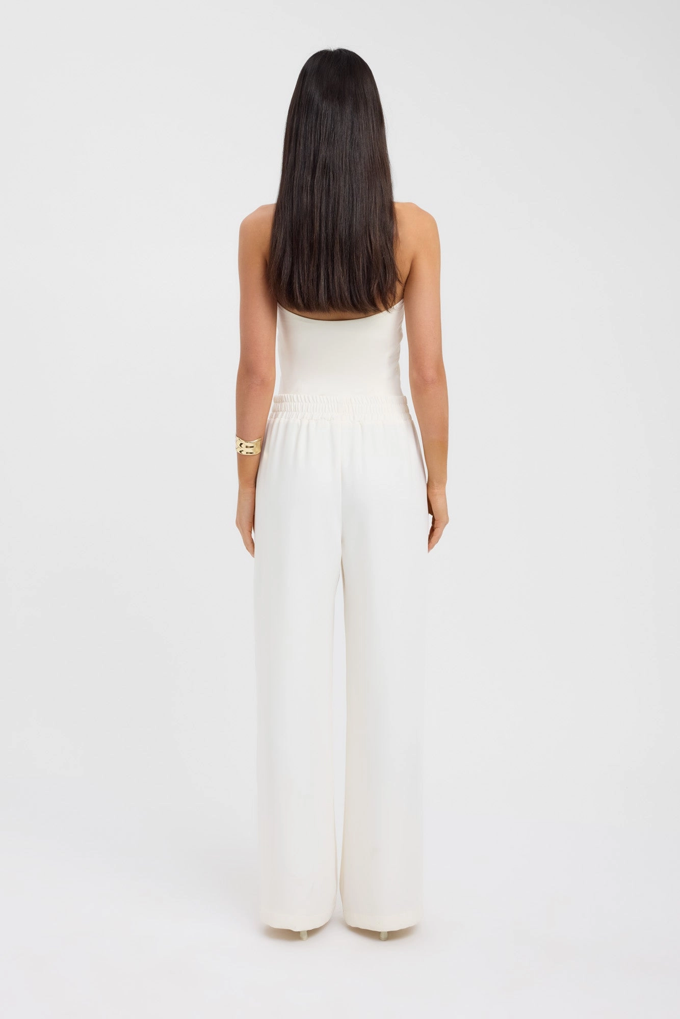 Breathable Waist Maria Wide Leg Pant