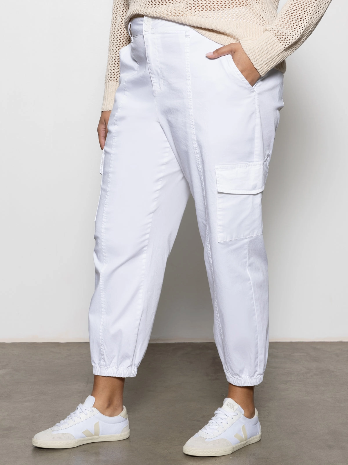 Rebel Standard Rise Pant Brilliant White Extended Sizing Adjustable Fit