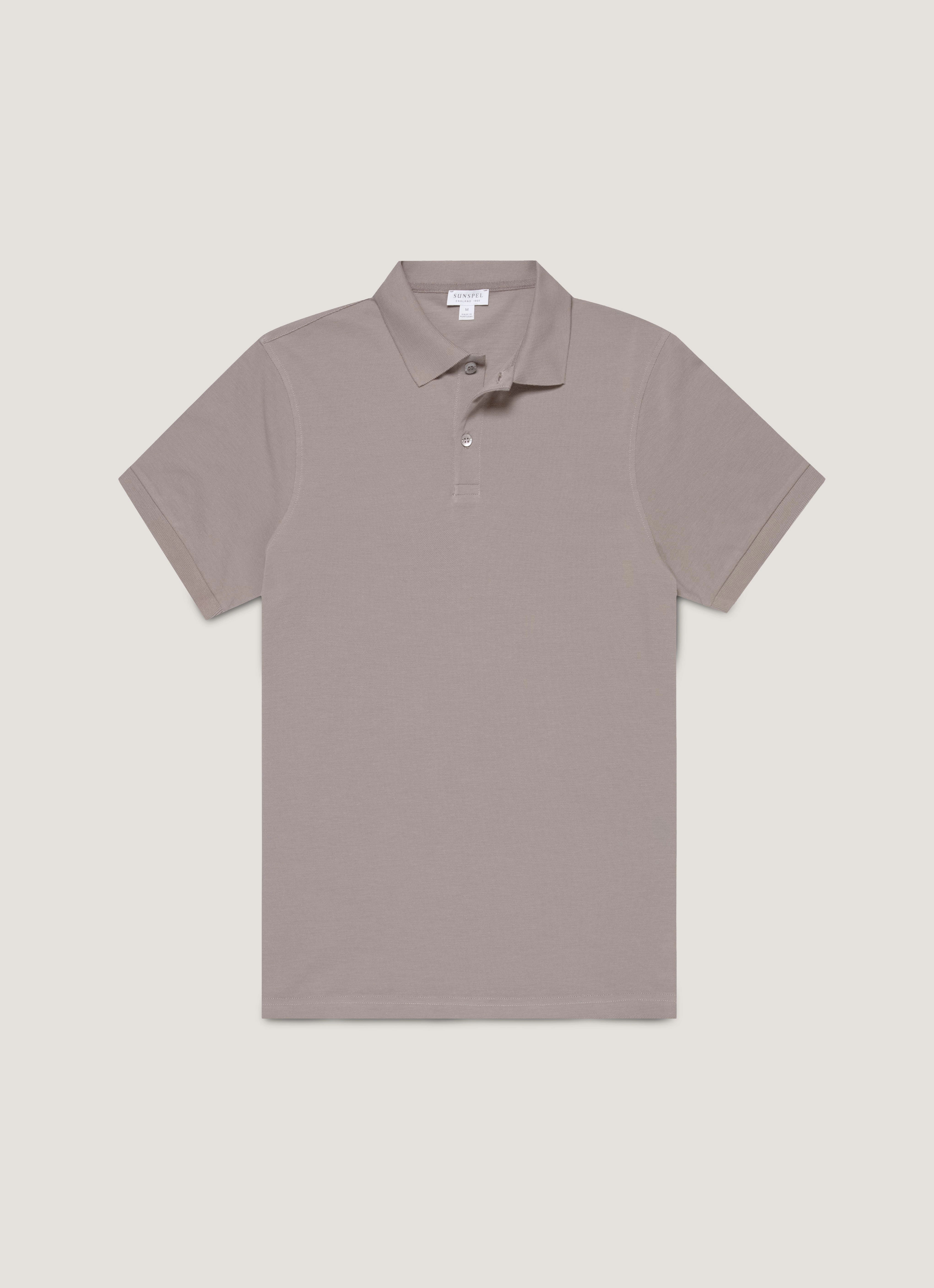 Clean Cut Men's Piqu?? Polo Shirt in Iron Grey