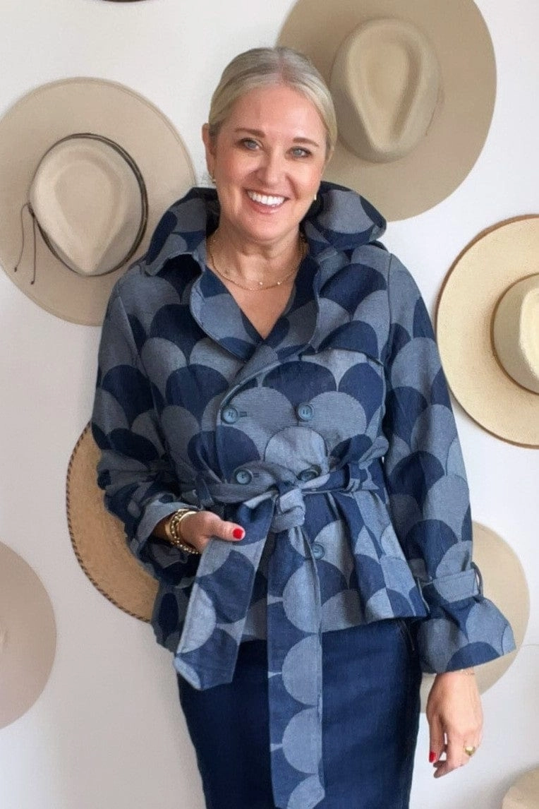 Brex Jacket - Atomic Denim soft look