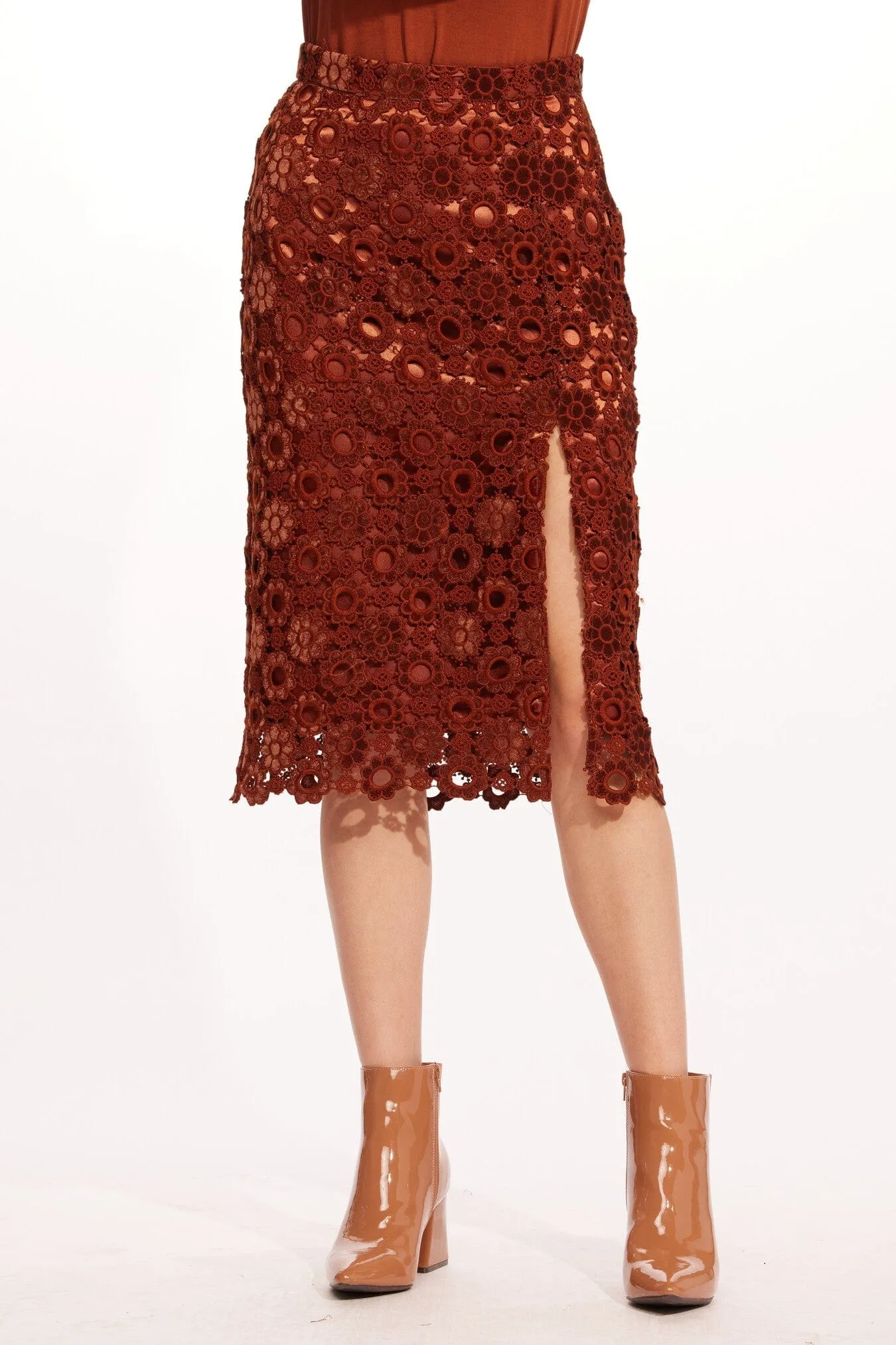 Brina Skirt  Sumatra Lace Statement style
