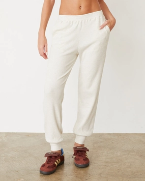 Brushed Rib Cuff Sweat Easy Care