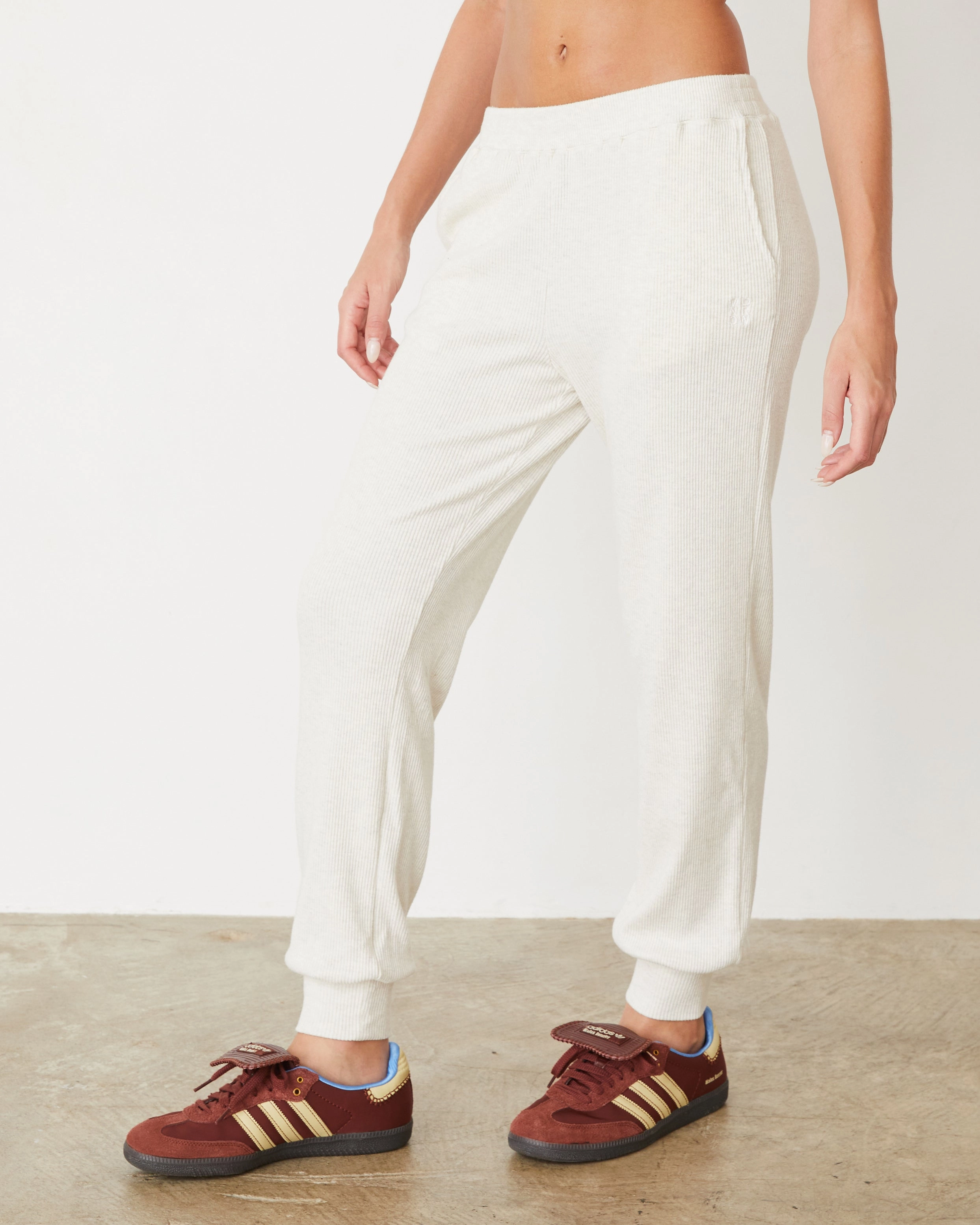 Brushed Rib Cuff Sweat quick dry