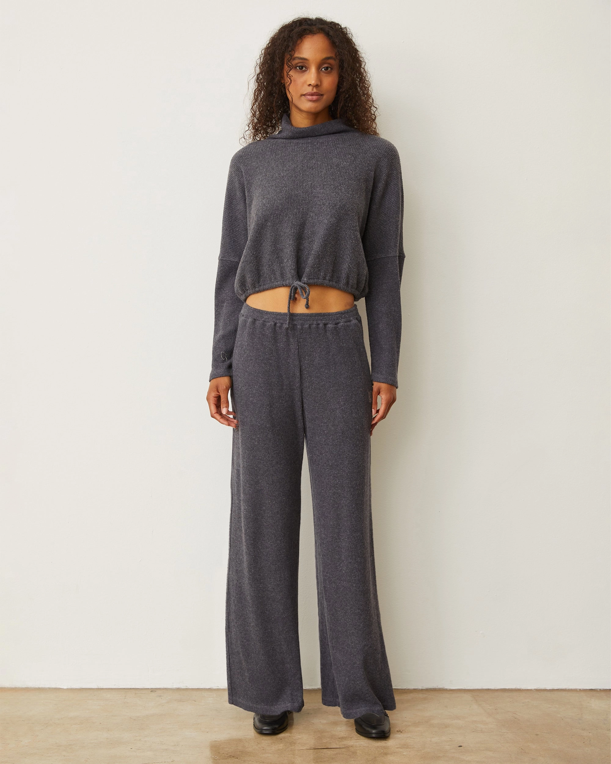 Brushed Rib Pant Soft Material