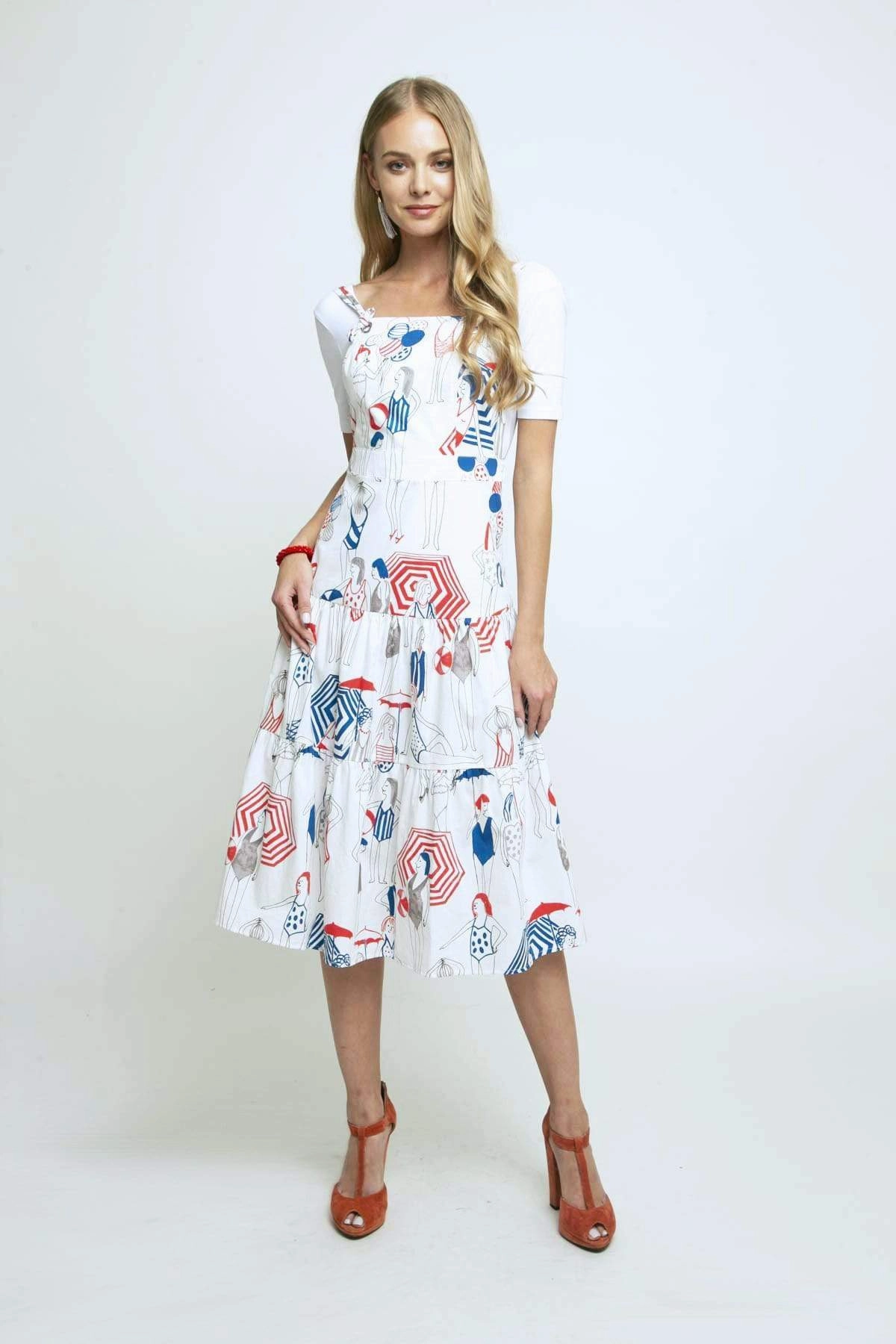 Eva Franco Dress Calisto Dress in Gelato Swirl