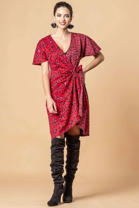 Eva Franco Dress Cameo Dress - Pink Tigress