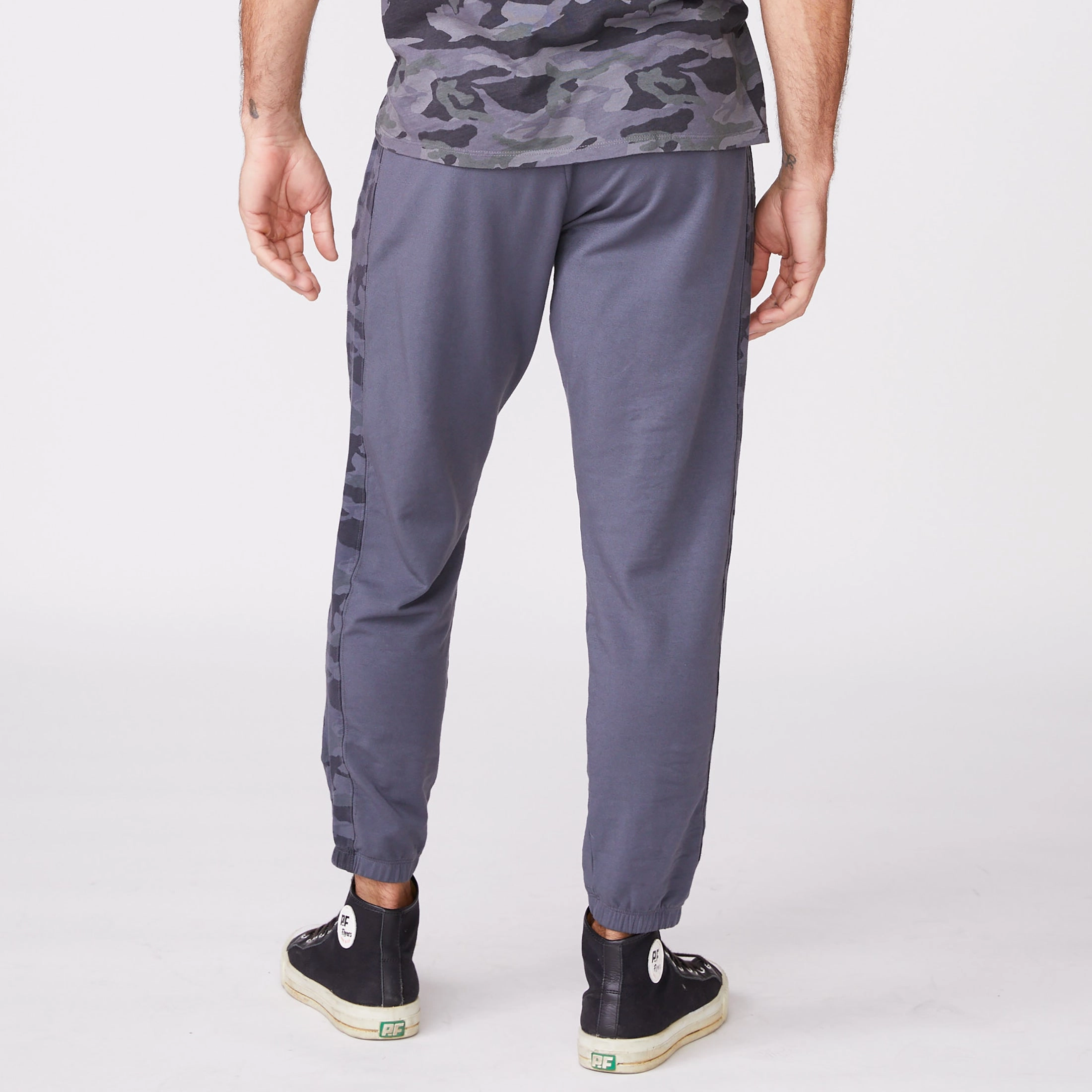 Camo Stripe Lounge Sweats Slim Finish