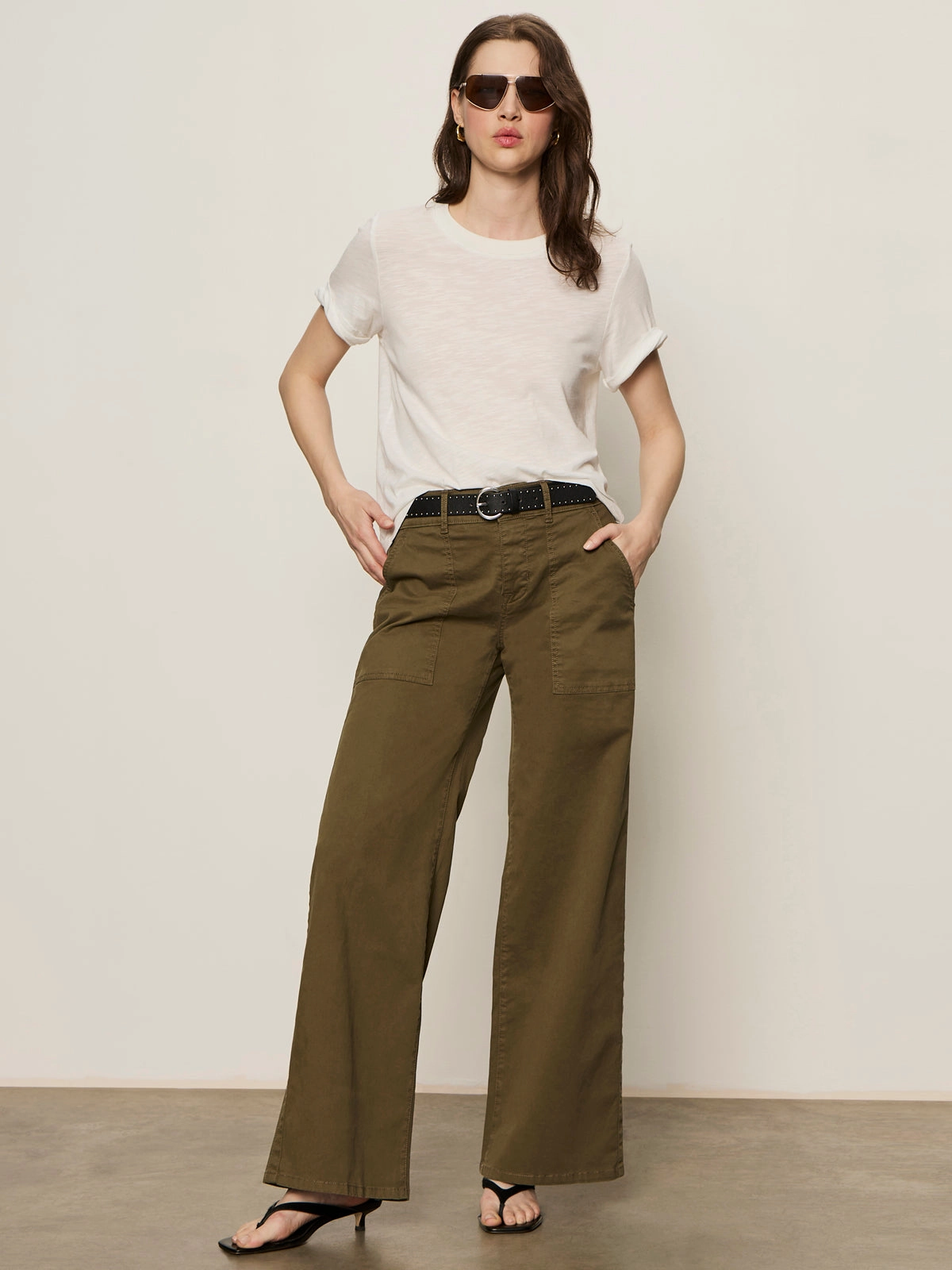 Capri Cruiser Full Length Pant Mossy Green