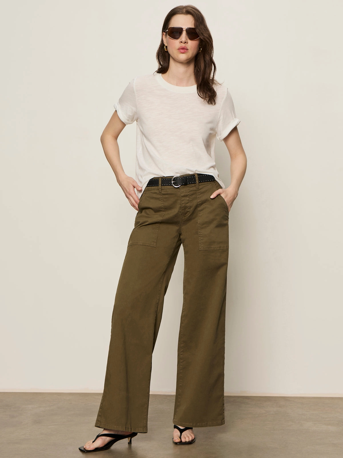 Capri Cruiser Full Length Pant Mossy Green