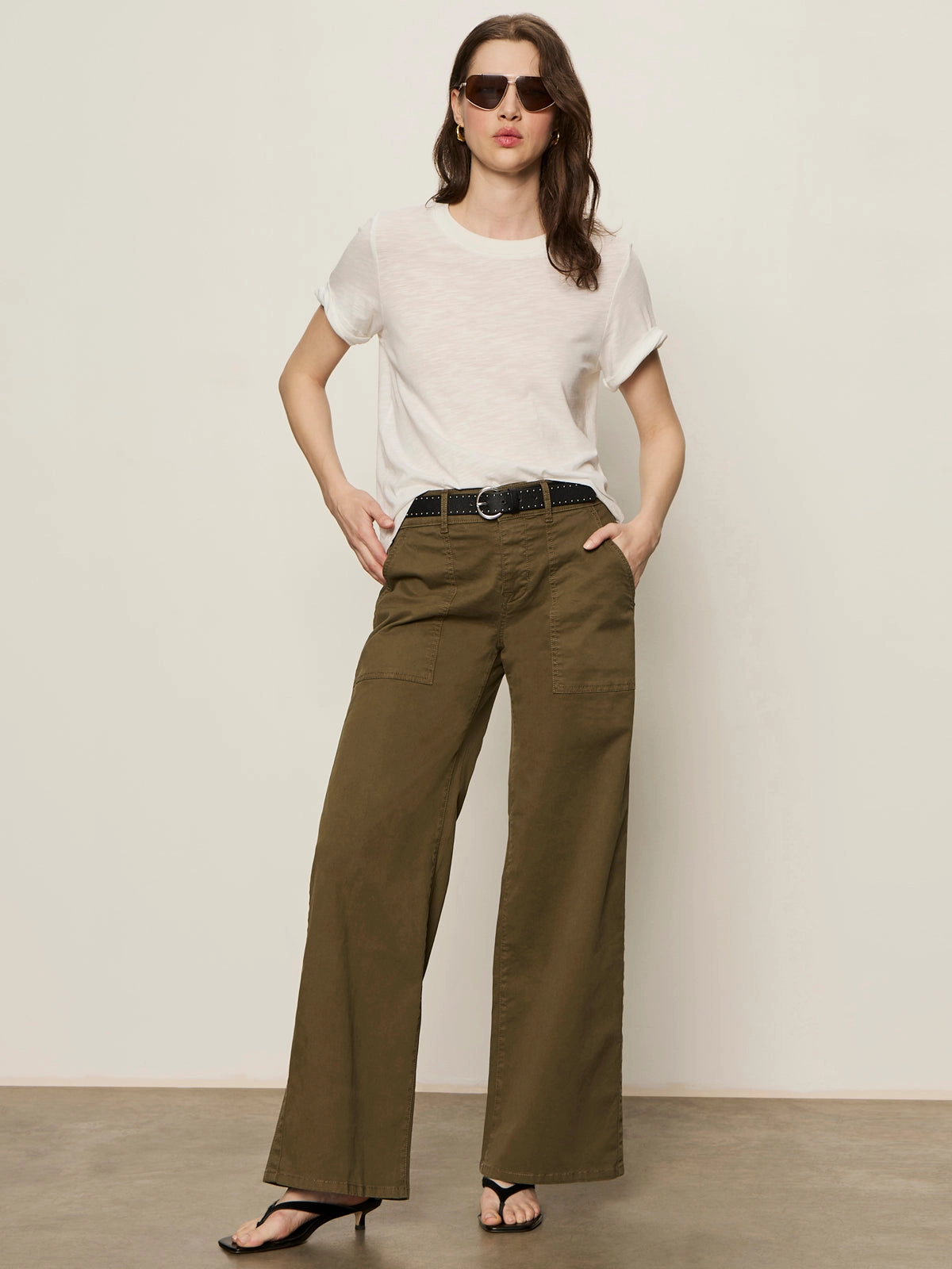 Capri Cruiser Full Length Pant Mossy Green