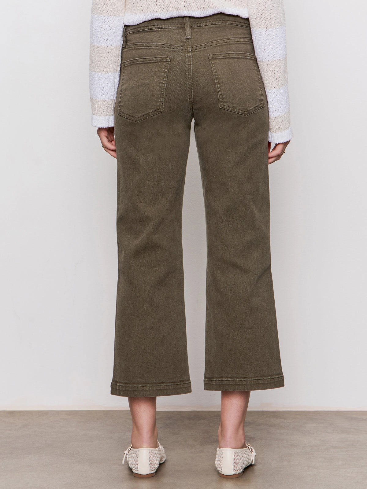 Capri League Crop Jeans Fatigue