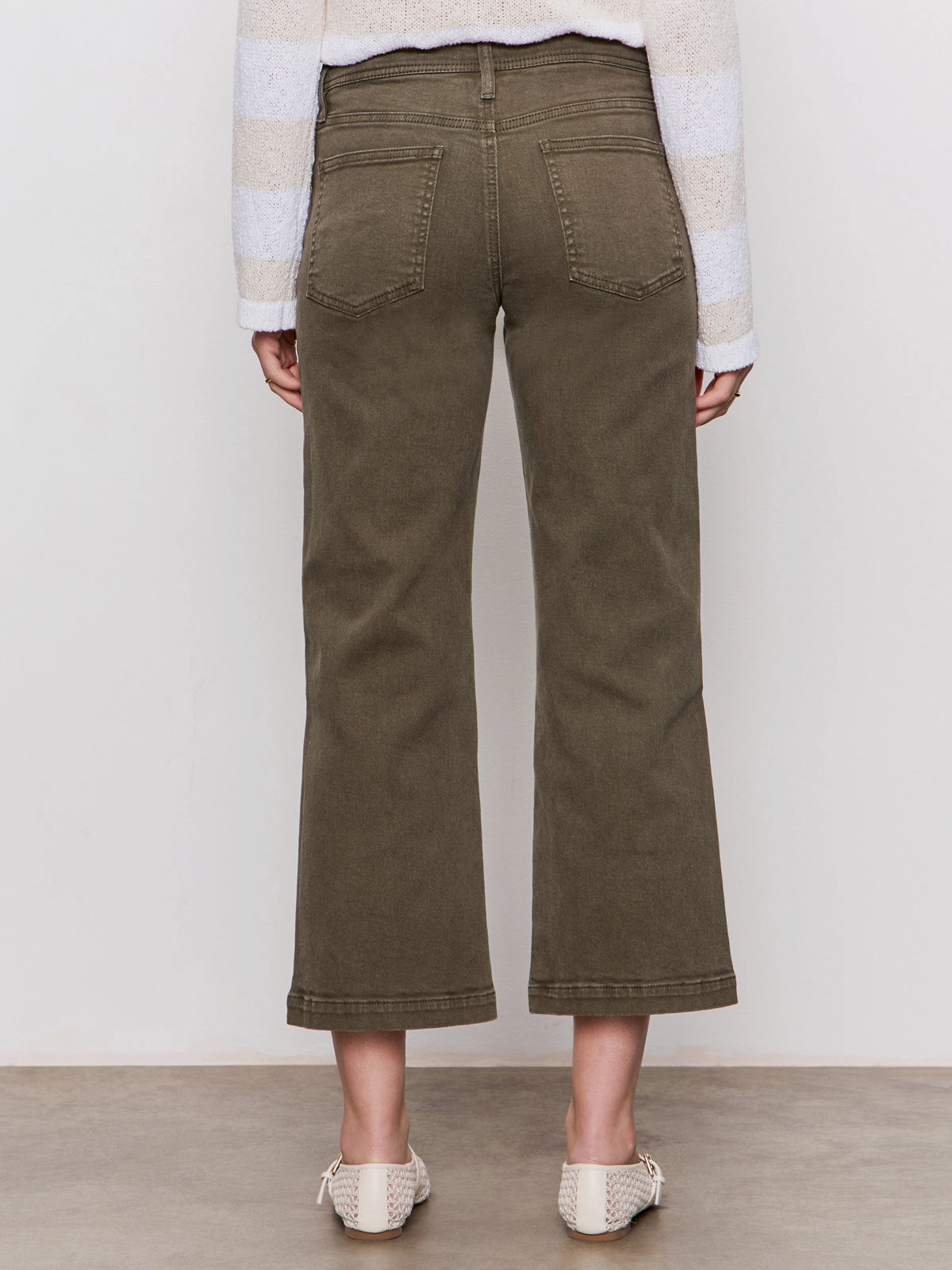 Capri League Crop Jeans Fatigue