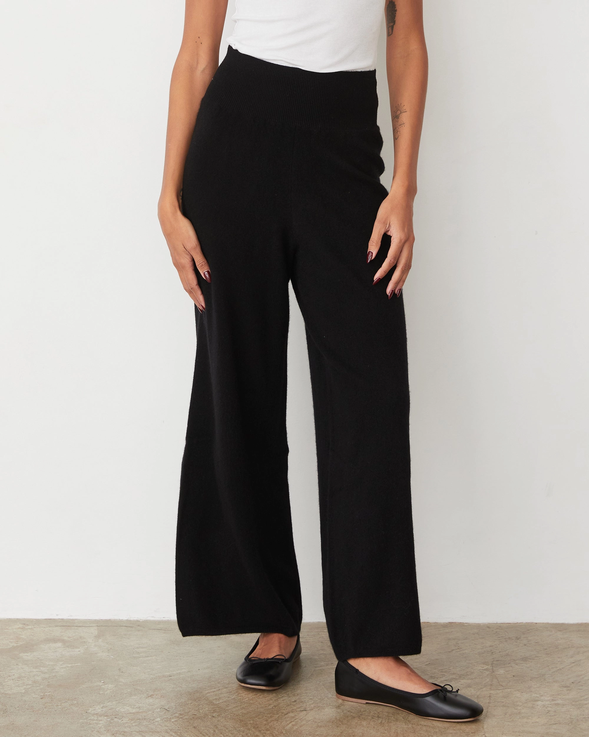 Cashmere Crop Pant Easy Layers