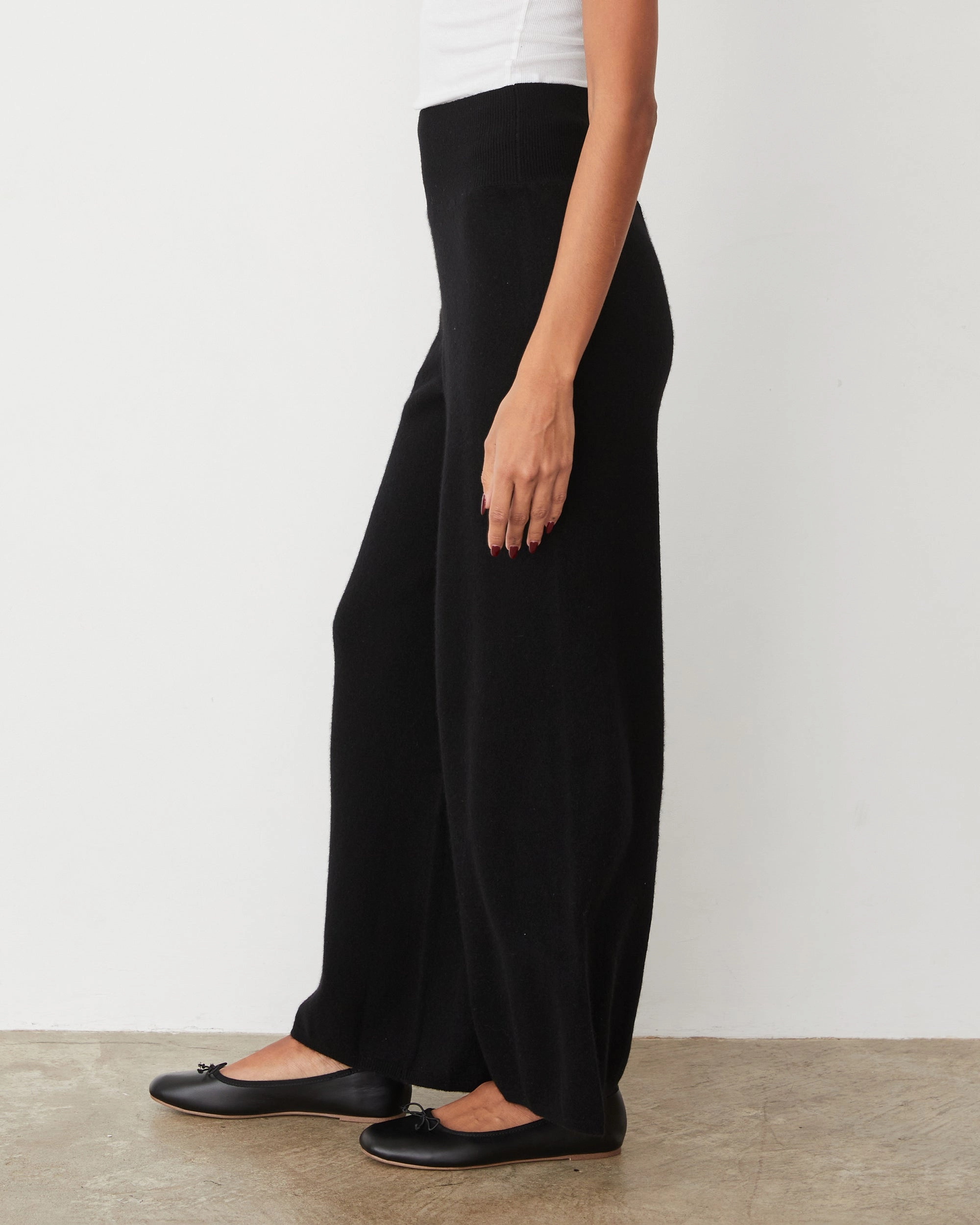 Cashmere Crop Pant Easy Layers