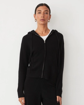 Refined Visitor Classic Conference Cashmere Zip Up Hoody
