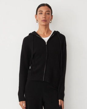 Refined Visitor Classic Conference Cashmere Zip Up Hoody