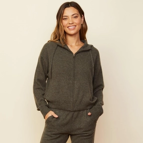 Cashmere Zip Up Hoody Modern Traveler Refined Traveler