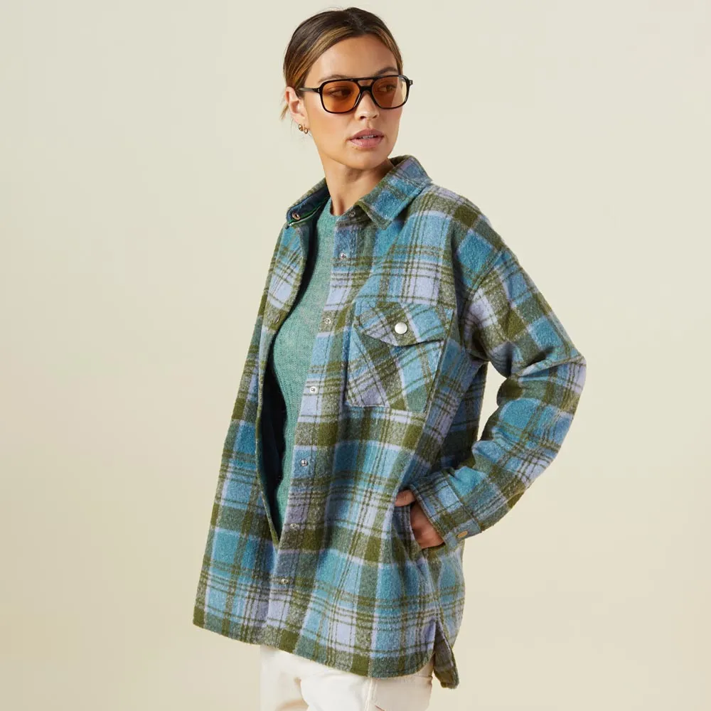 Casual Outfit Plaid Shacket