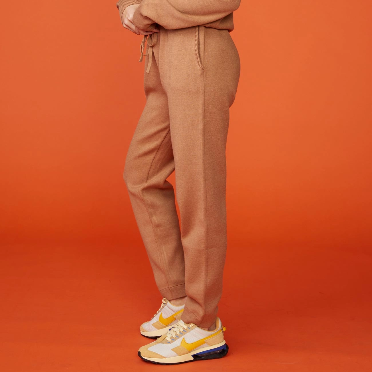 Casual Days Soft Sweater Knit Cuffed Jogger