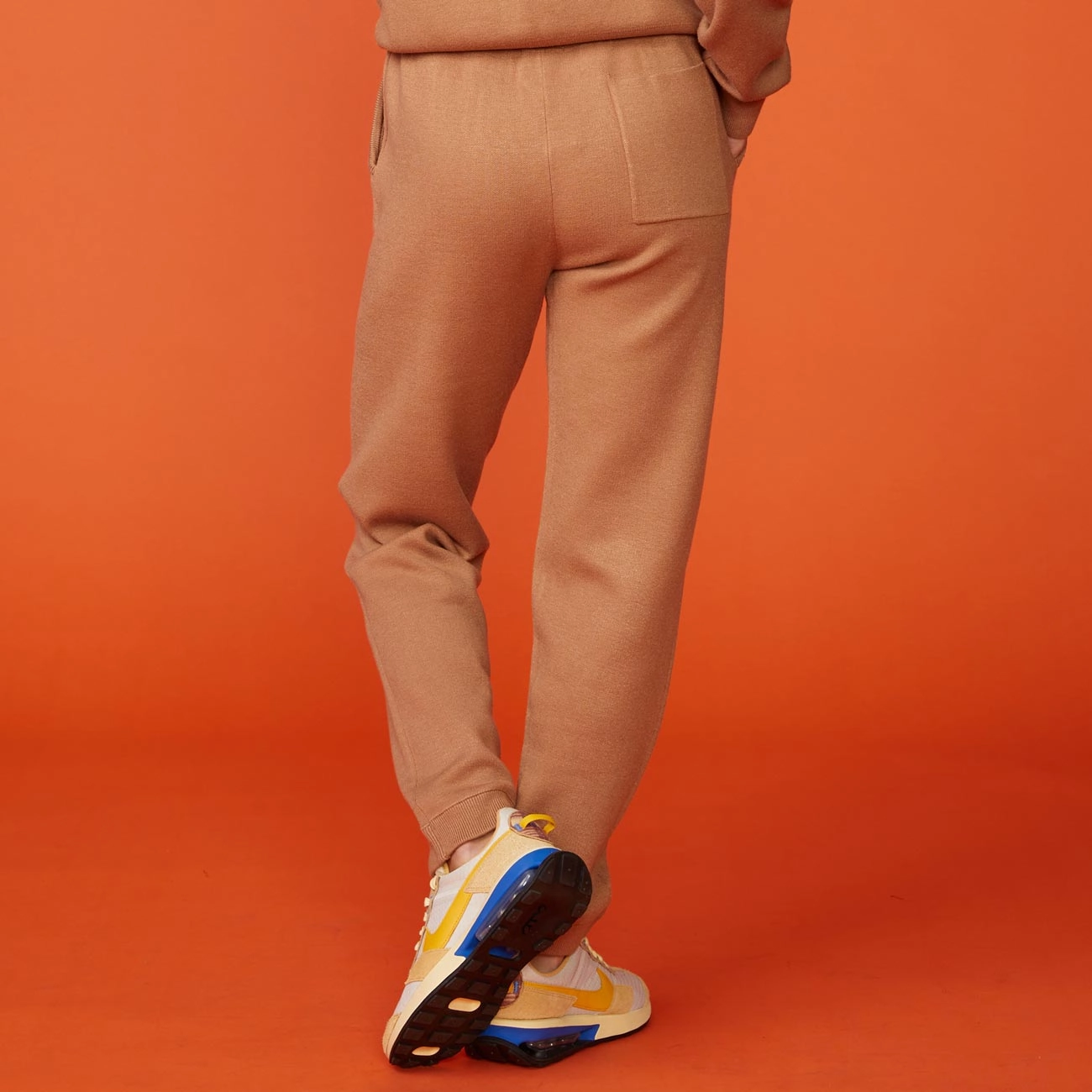 Casual Days Soft Sweater Knit Cuffed Jogger