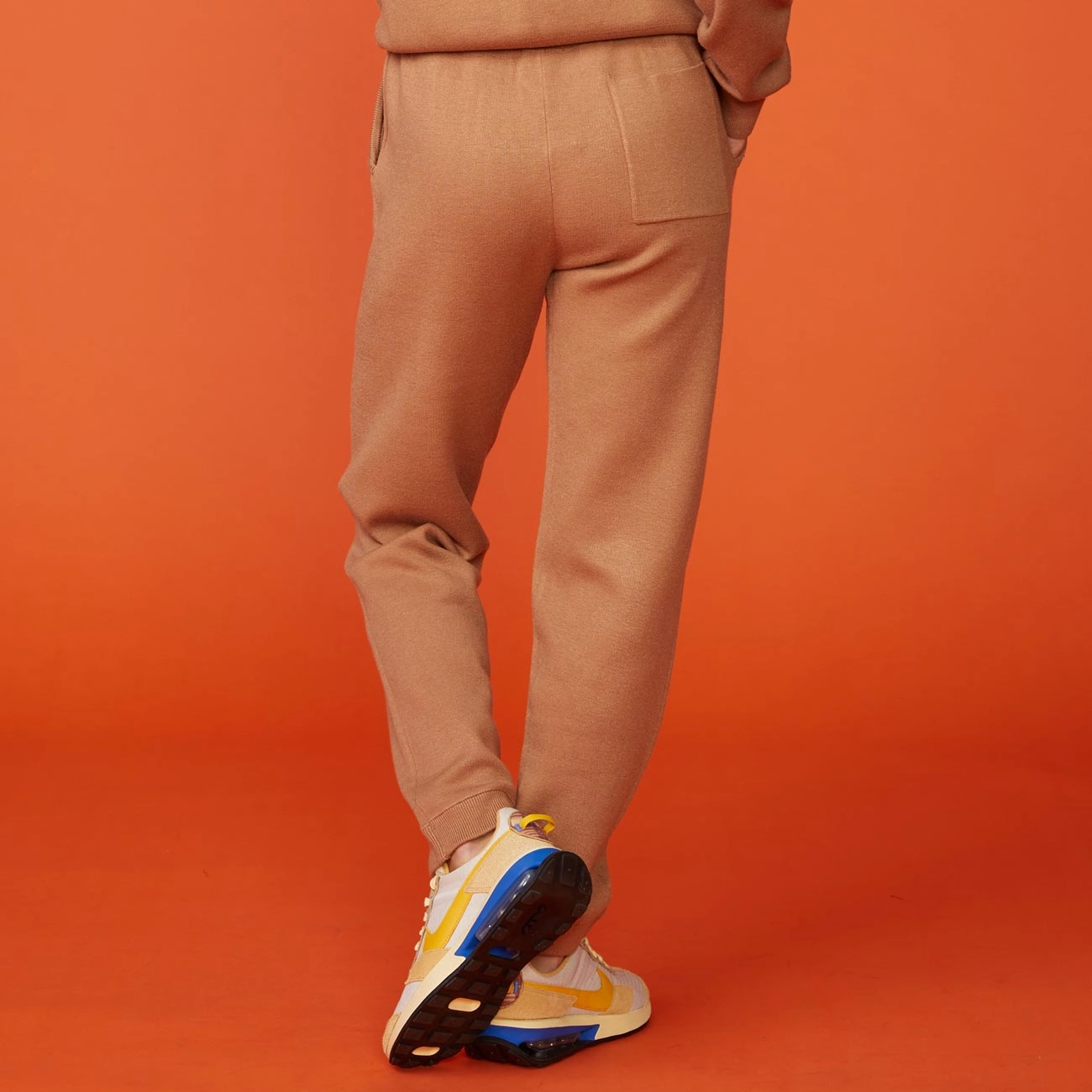 Casual Days Soft Sweater Knit Cuffed Jogger