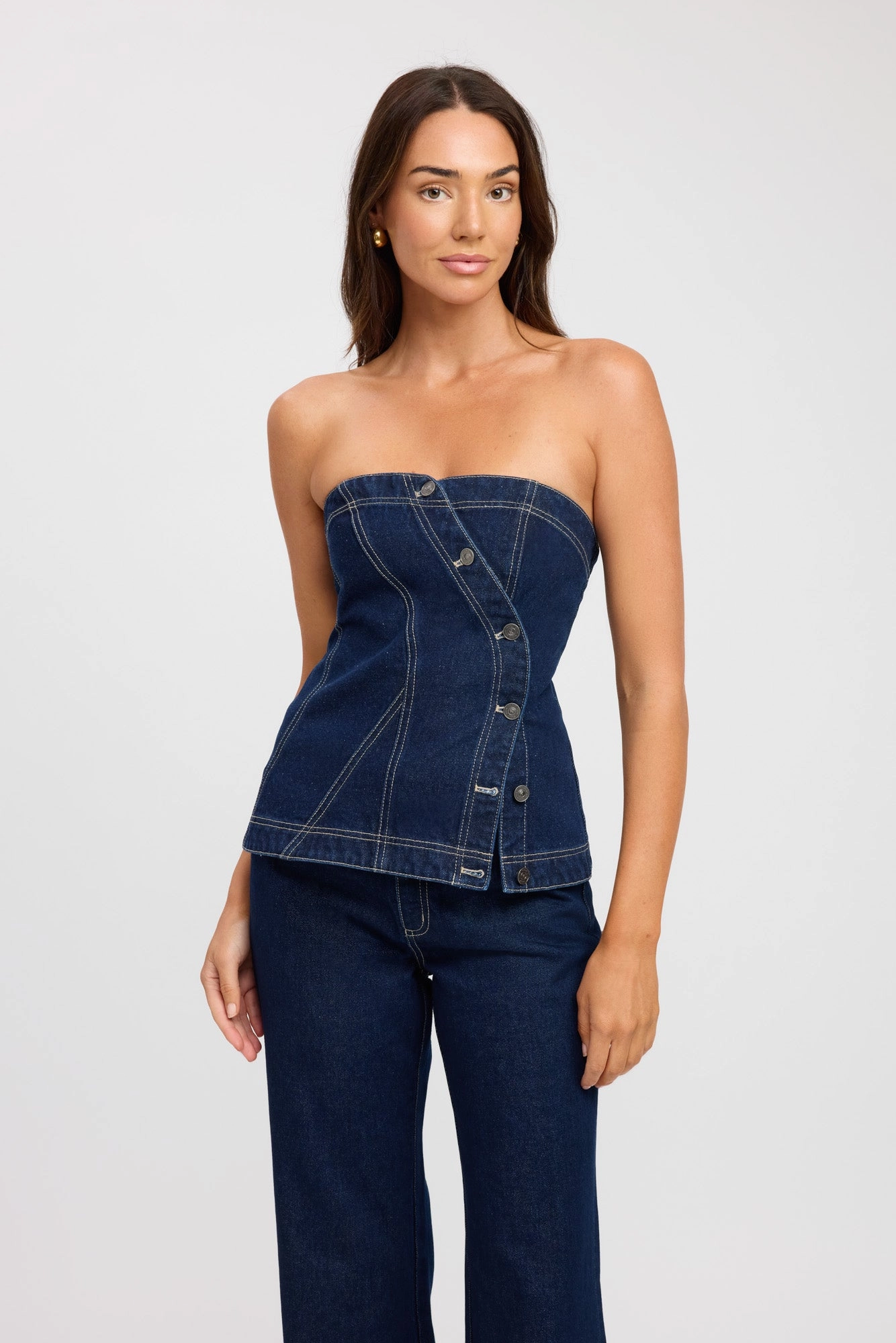 Casual Fit Cooper Corset Top