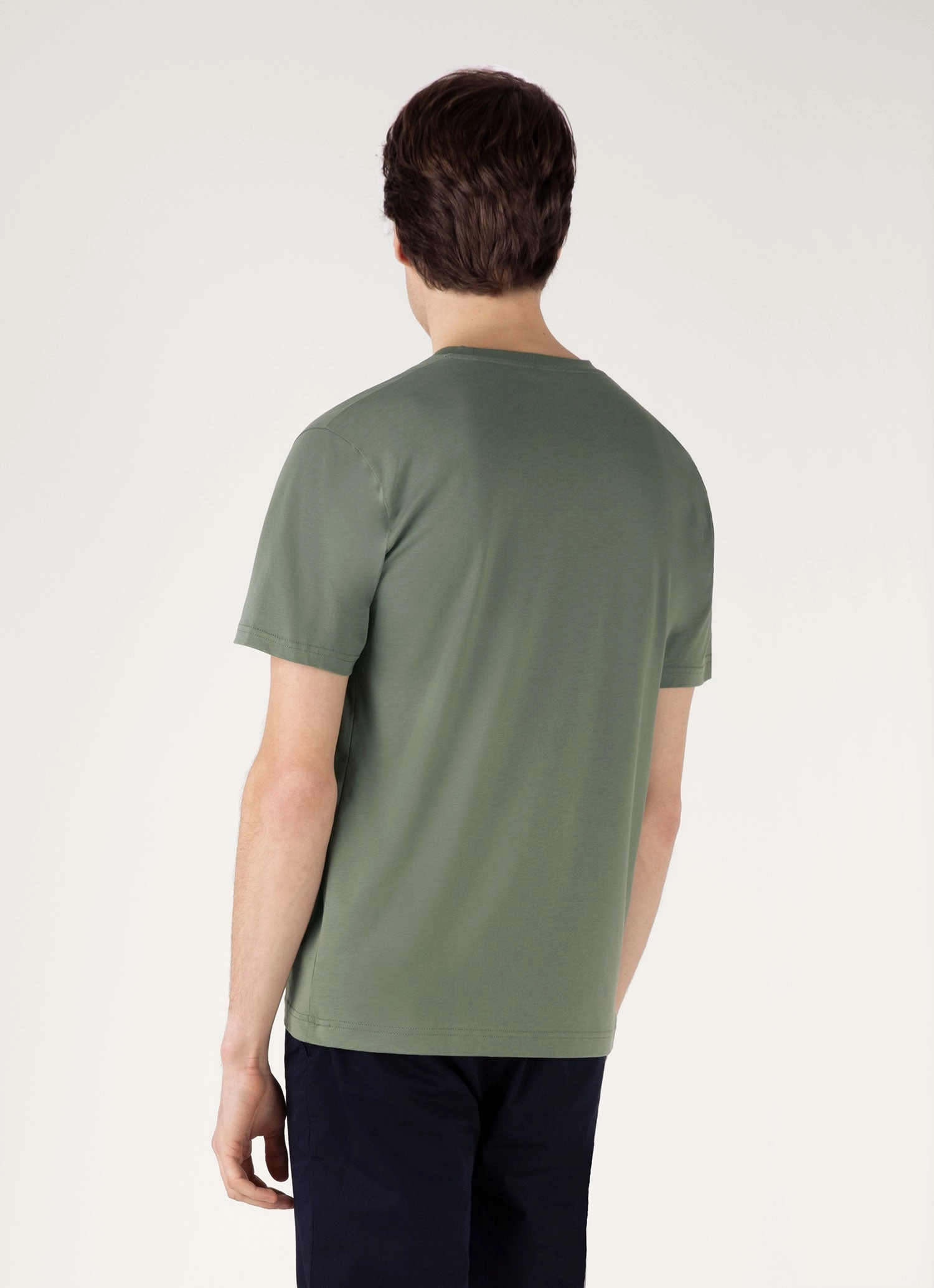 Casual Form Men's Riviera Midweight T-shirt in Dusk Green