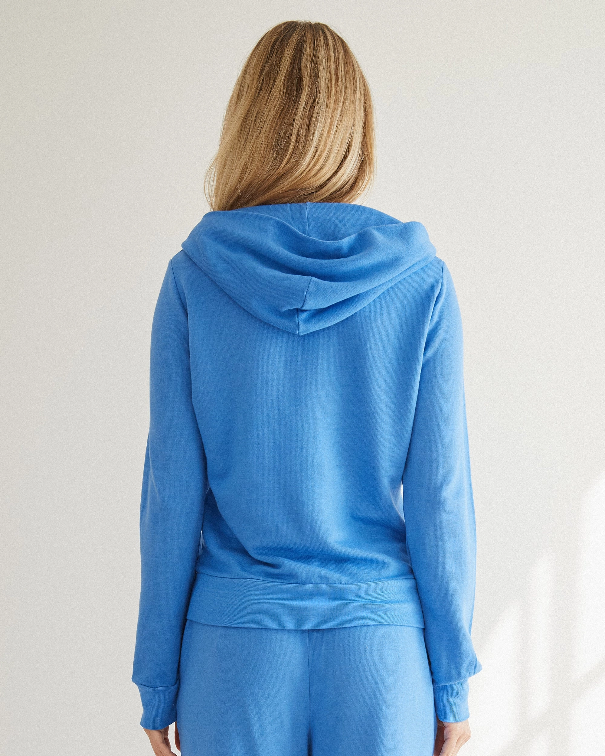 Casual Style Softfleece Zip Up Hoody