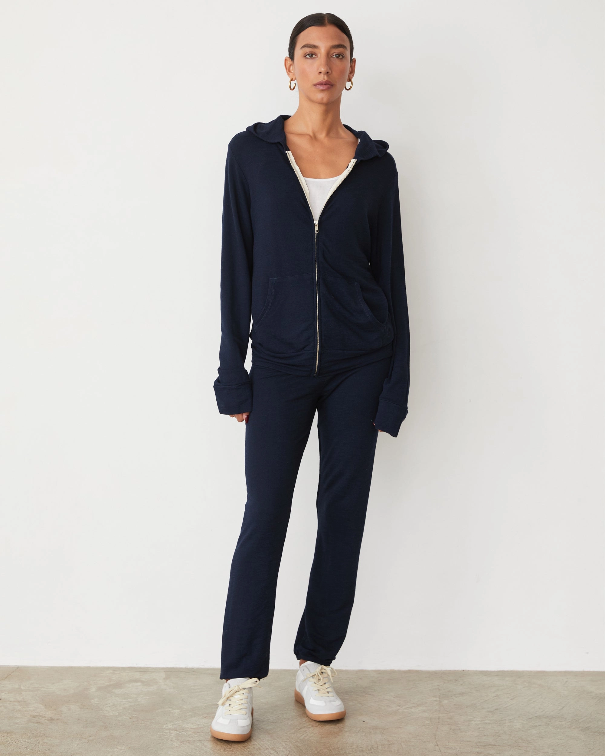 celeb style Supersoft Zip Up Hoody