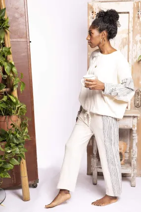 Cozy Stretch Chia Zen Stripe Jogger Pant