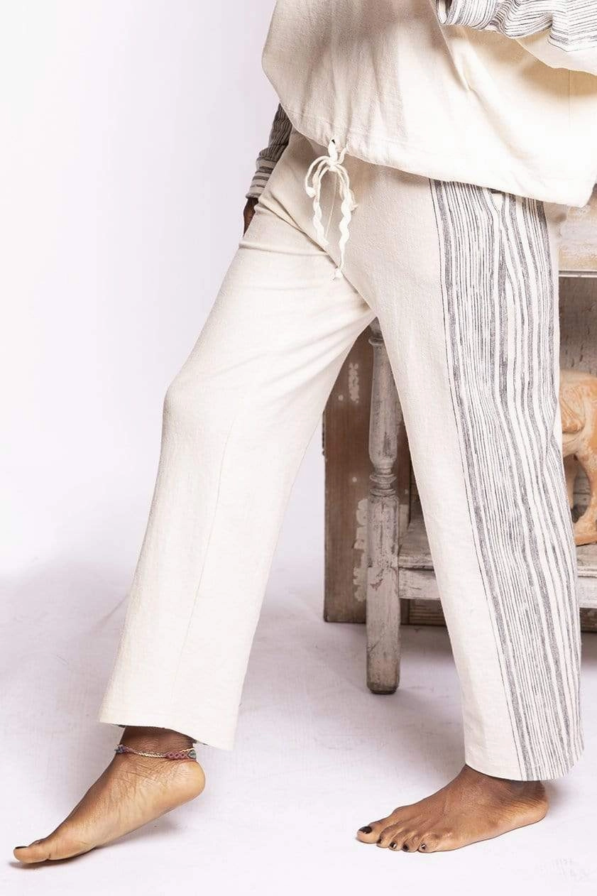 Chia Zen Stripe Jogger Pant Cozy Wear