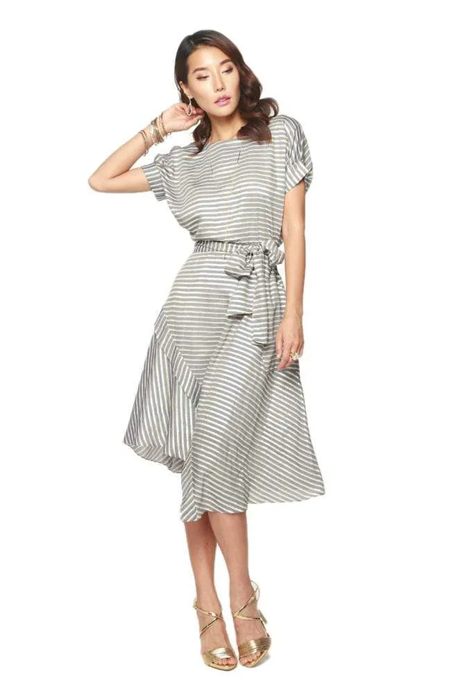 Chic Outfit Asby Dress - Gibson Stripe