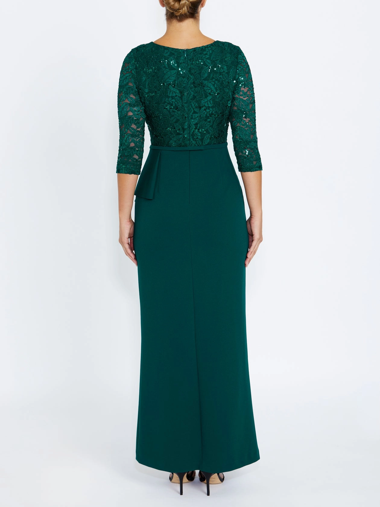 Chic Fit Lyndal Evergreen Gown