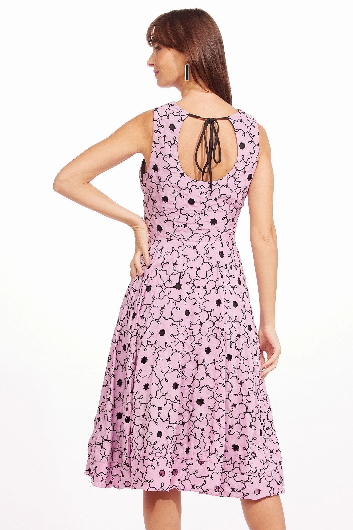 Chic Layers Ludvika Dress - Carnation