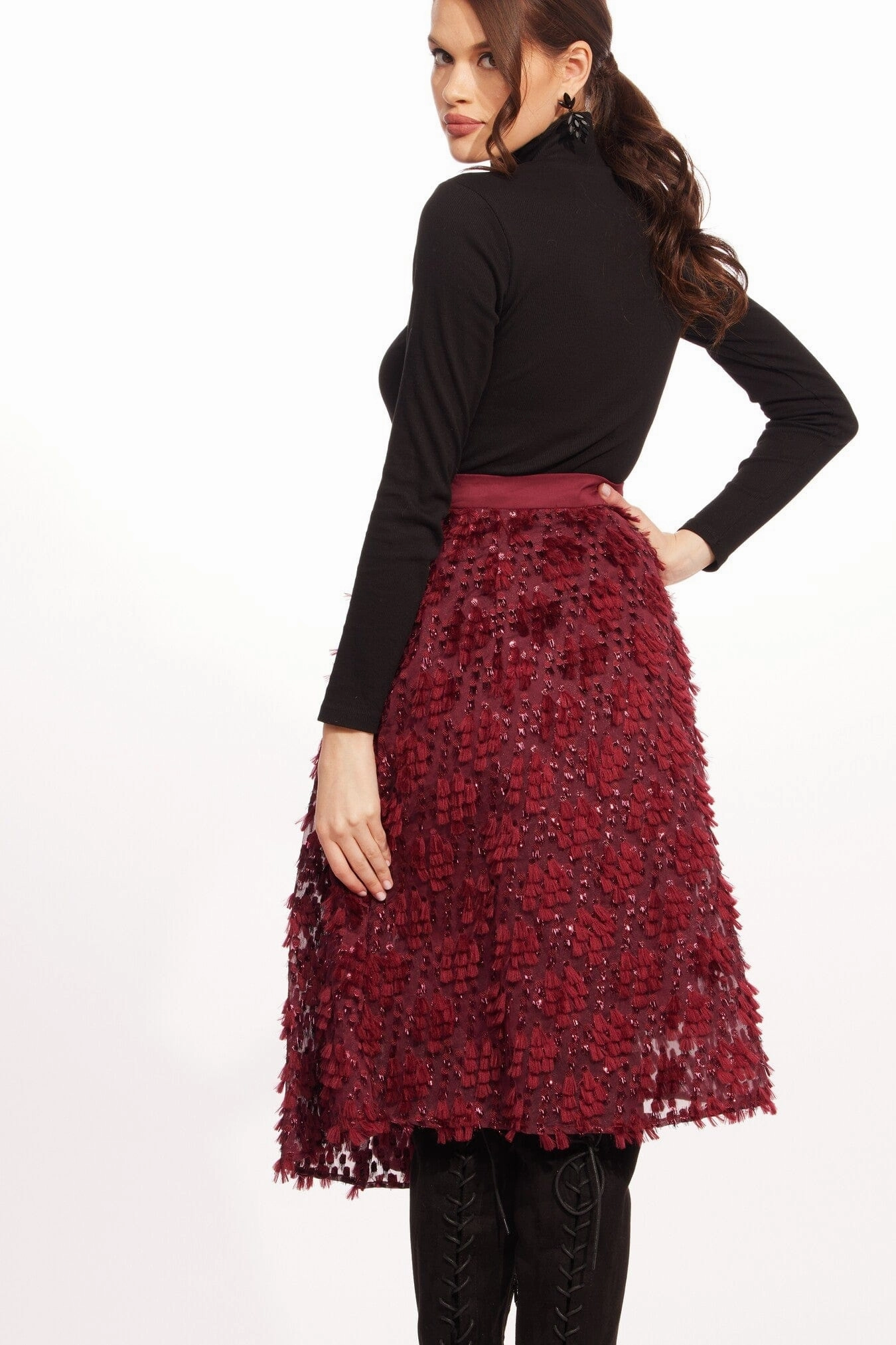 Chill Fit Dion Skirt ?C Sangria Fizz