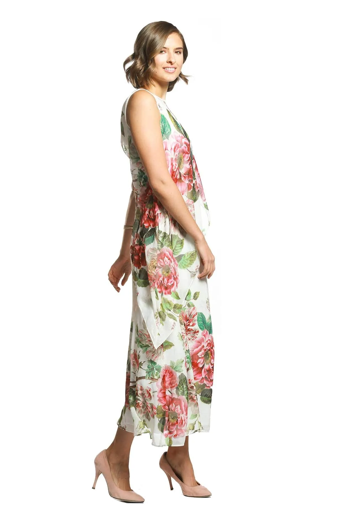 Classic Garment Per Lila Dress - English Rose