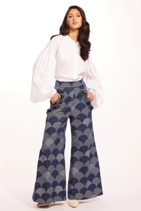 Livie Pants - Atomic Denim Capri style student daily