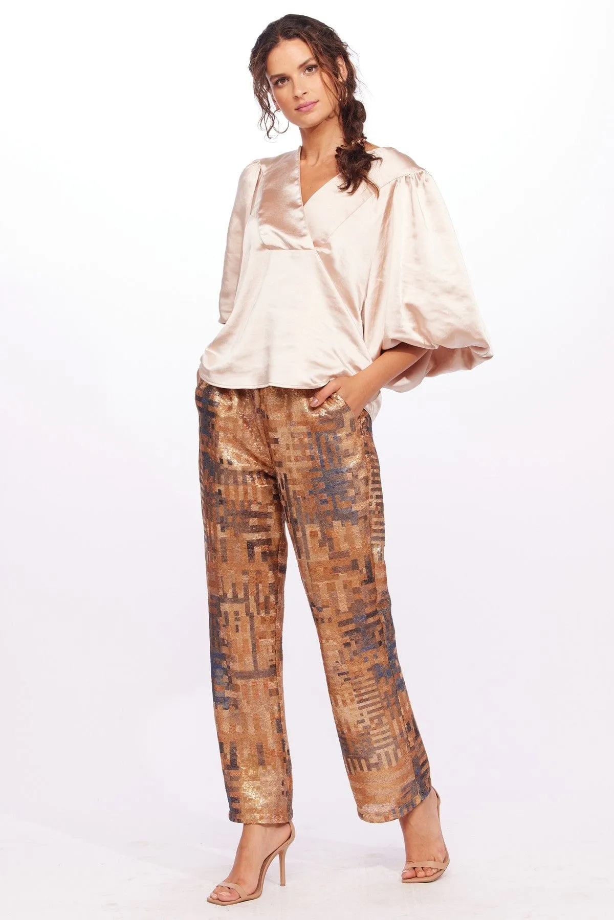 Classic Style Taylor Pants - Sequin Tetras