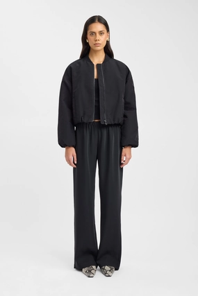 Neutral Tone Kora Bomber Jacket