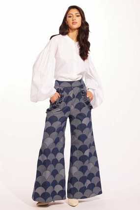 Livie Pants - Atomic Denim Capri style student daily