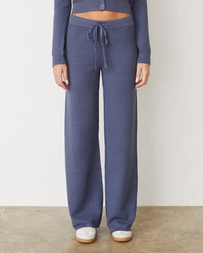 Timeless Designer Softknit French Waffle Lounge Pant