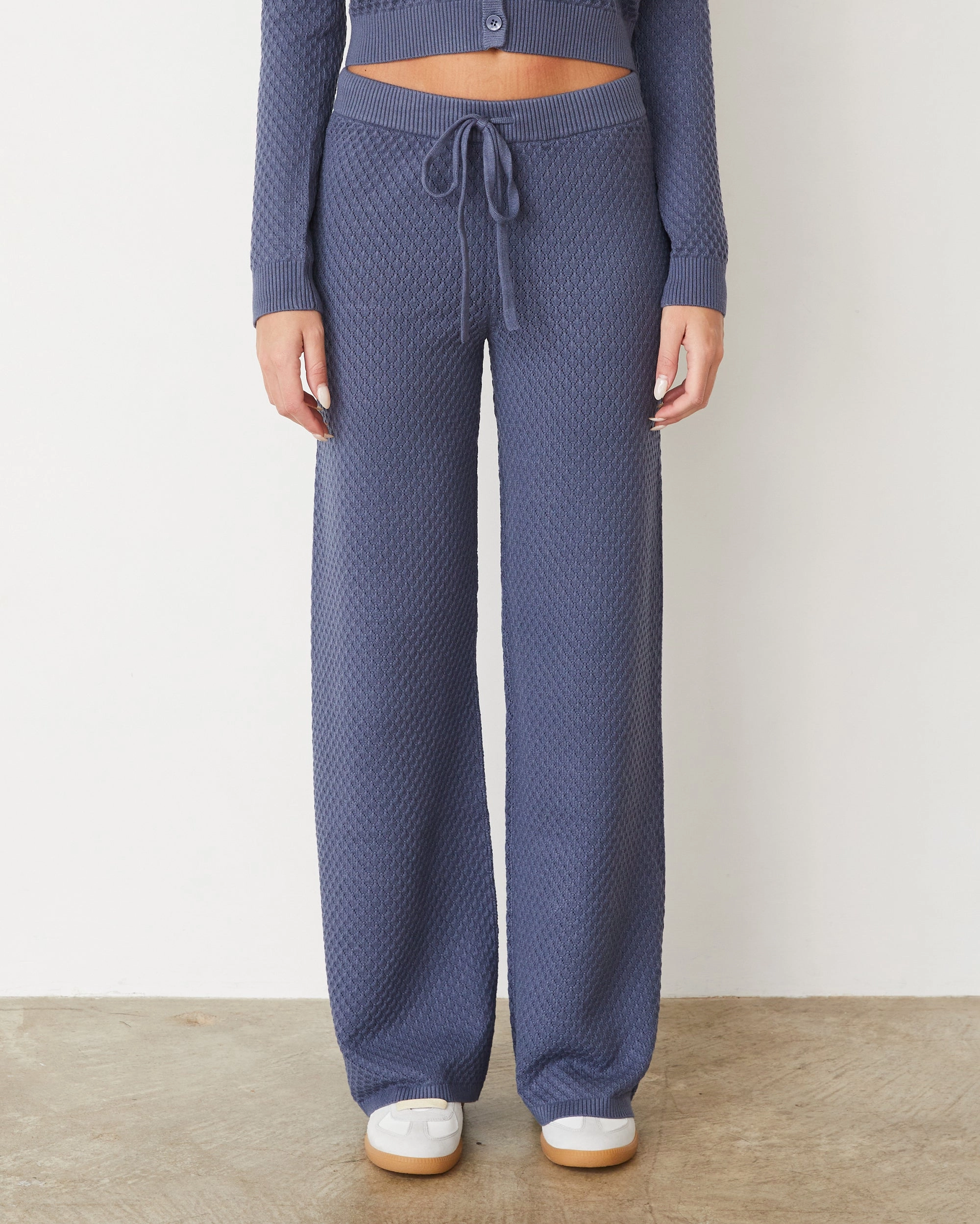 Timeless Designer Softknit French Waffle Lounge Pant