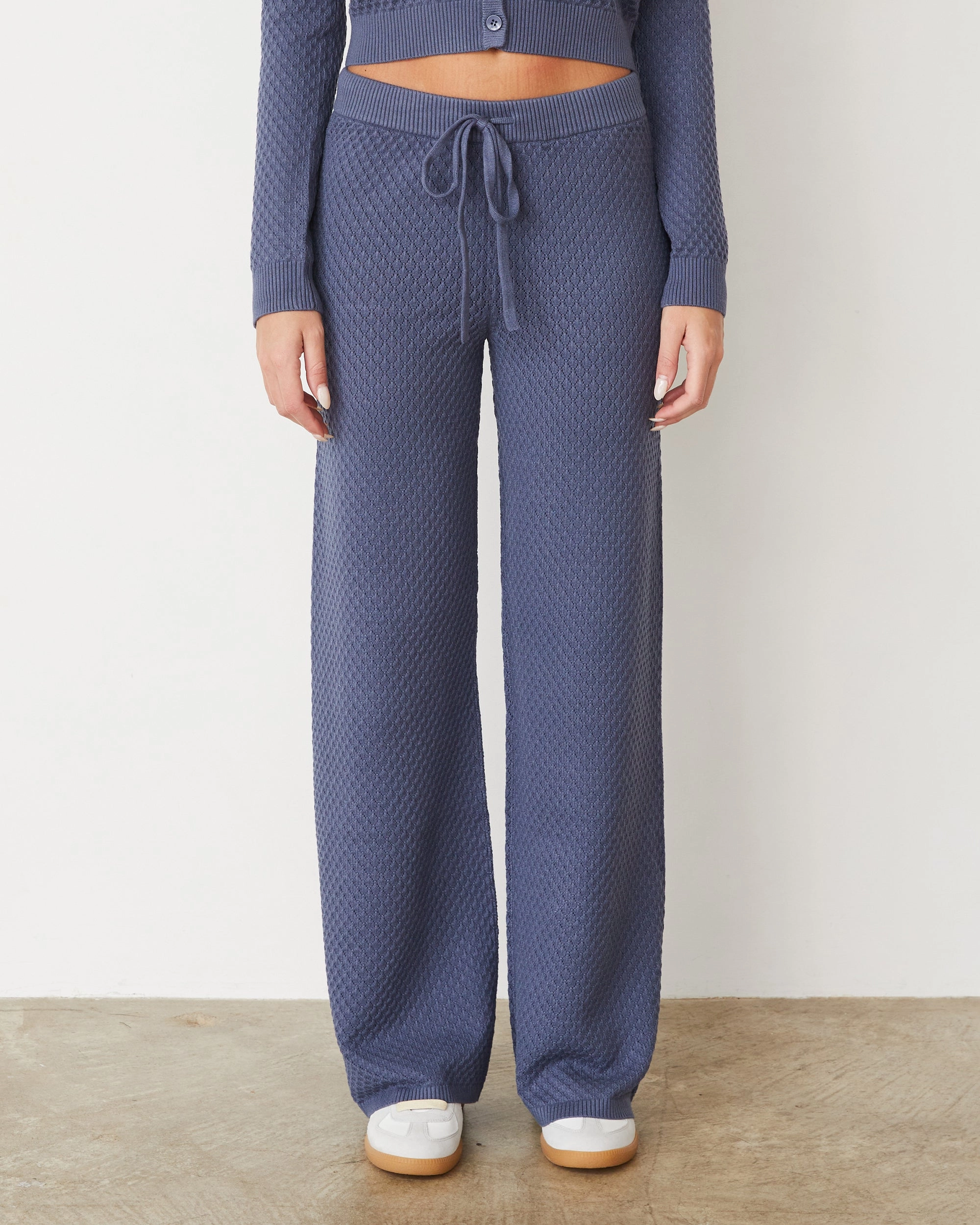 maternity option Softknit French Waffle Lounge Pant