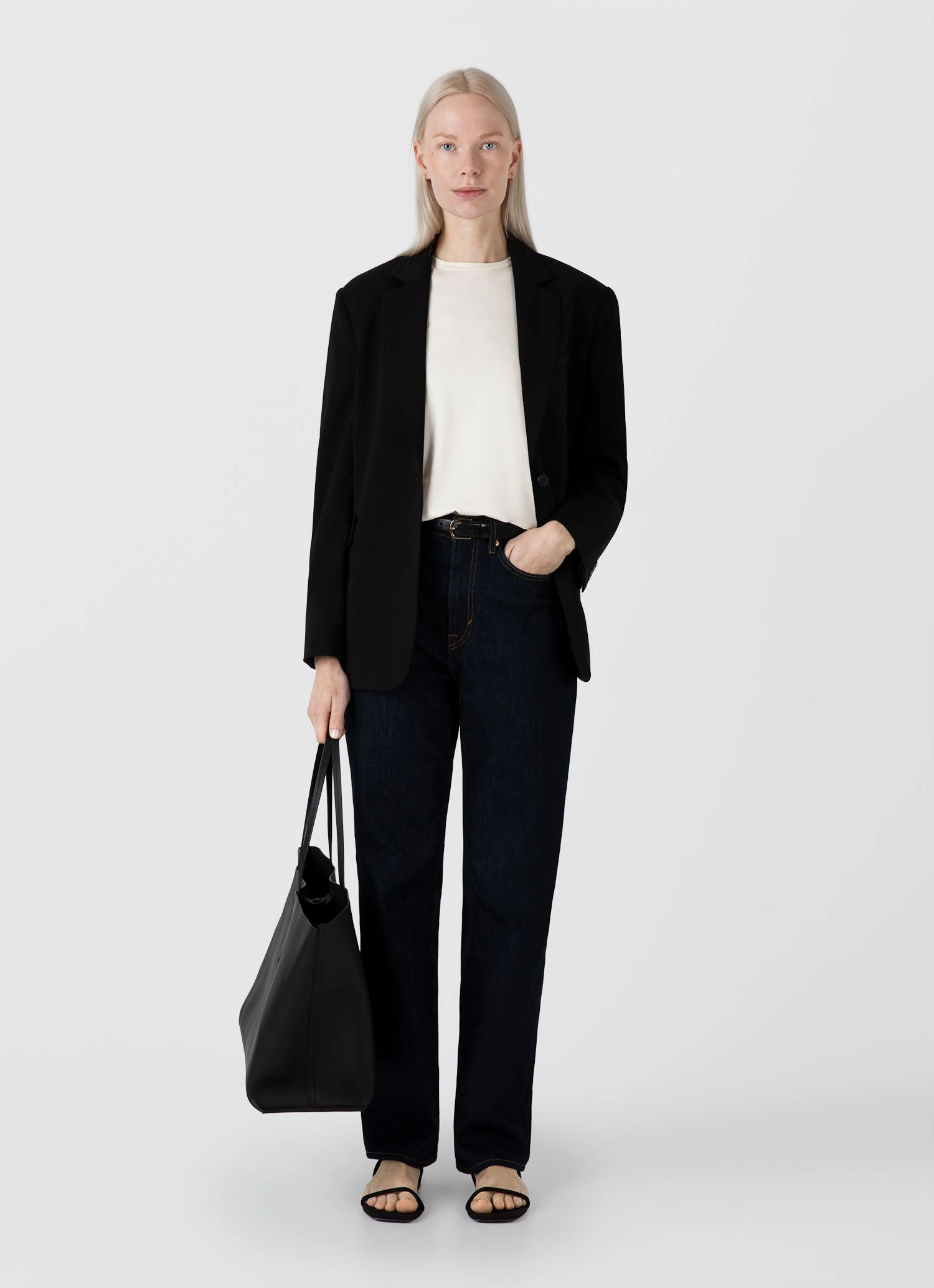 Classic Print Women's Boy Fit T-shirt in Undyed