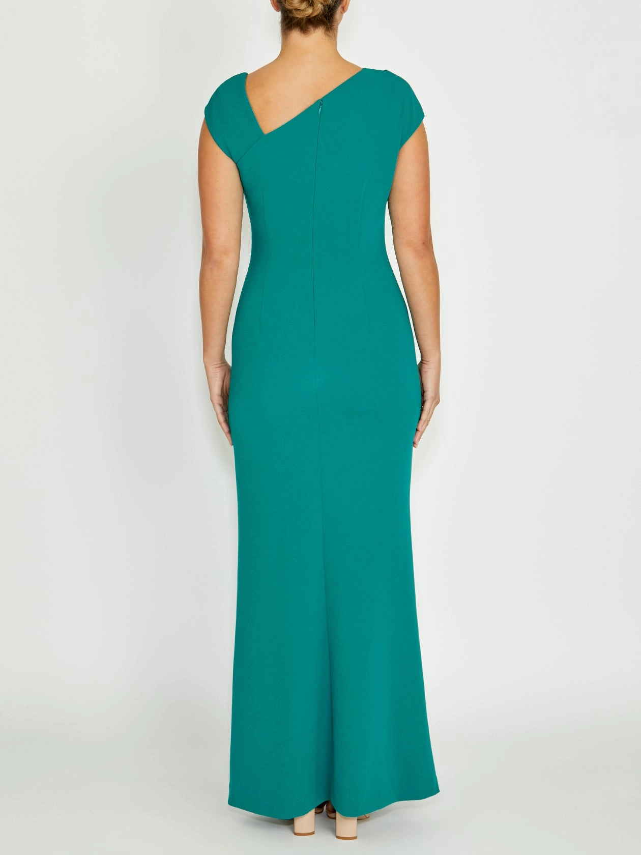 Classy Casual Wear Chloe Cozumel Crepe Gown